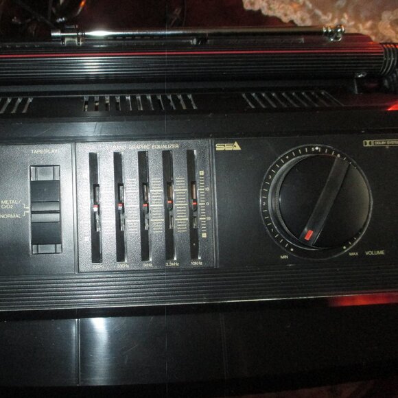 JVC Portable Component System/PC-V77 - Picture 5 of 16